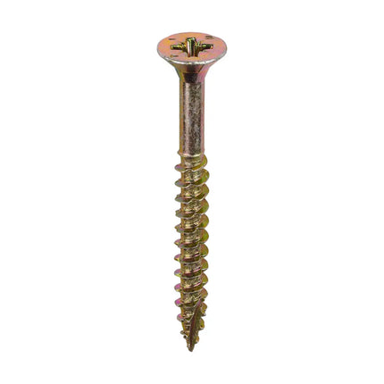 TIMCO Velocity Premium Multi-Use Screws PZ Double Countersunk Yellow 