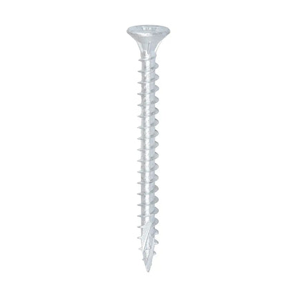 TIMCO C2 Exterior Strong-Fix PZ Twin Cut Double Countersunk Silver Organic 