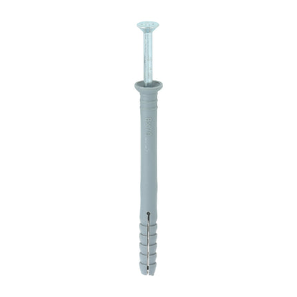 Timco Nylon Hammer Fixing, Pz, Zinc Steel