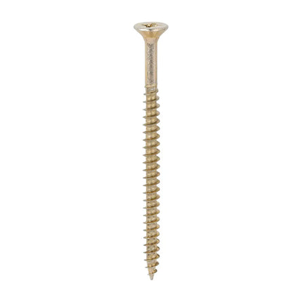 TIMCO Solo Chipboard Woodscrews PZ Double Countersunk Single Thread Yellow 