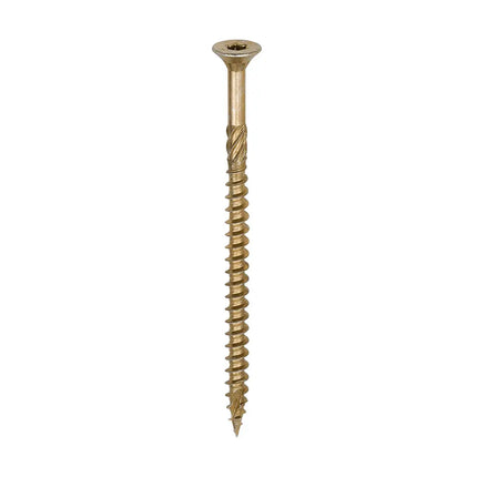 TIMCO C2 Clamp-Fix TX Double Countersunk Ribbed Woodscrews Twin-Cut Yellow 
