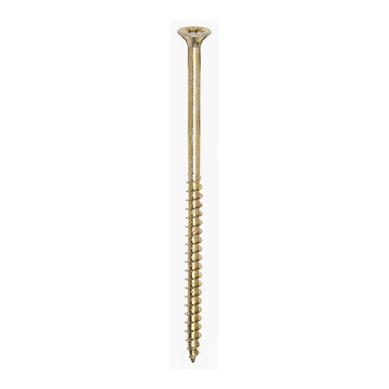 TIMCO Solo Chipboard Woodscrews PZ Double Countersunk Single Thread Yellow