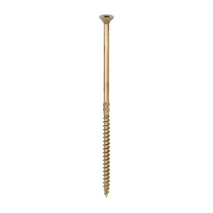 TIMCO C2 Clamp-Fix TX Double Countersunk Ribbed Woodscrews Twin-Cut Yellow 