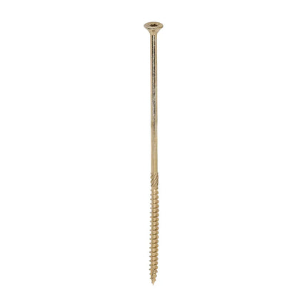 TIMCO C2 Clamp-Fix TX Double Countersunk Ribbed Woodscrews Twin-Cut Yellow 