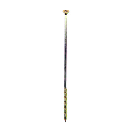 TIMCO Solo Chipboard Woodscrews PZ Double Countersunk Single Thread Yellow