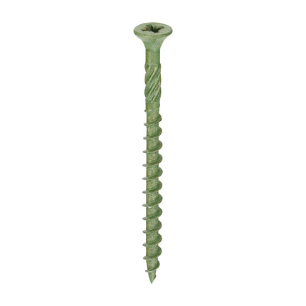 Timco Decking Screws Steel, Green, Lime
