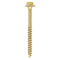 Advanced Coach Screws - Hex Flange - Yellow
