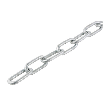 Timco Welded Link Chain, Hot Dipped Galvanised Steel