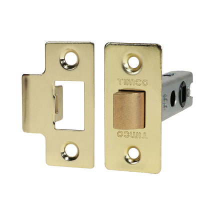 Timco Economy Tubular Latch, Electro Brass