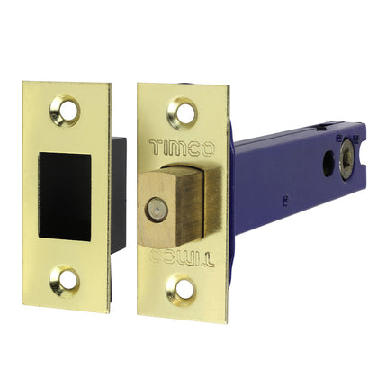 Timco Architectural Tubular Deadbolt Satin Nickel, Brass