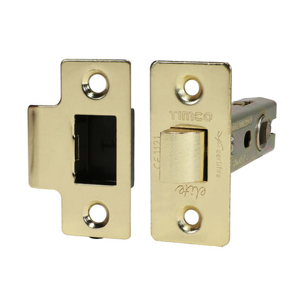 Timco Tubular Latch, Electro Brass