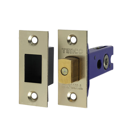 Timco Architectural Tubular Deadbolt Satin Nickel, Brass