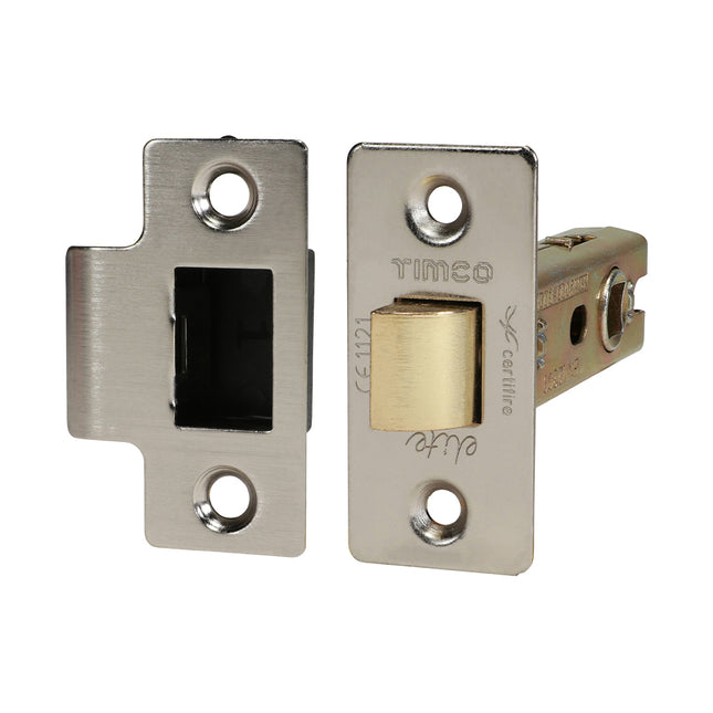 Timco Tubular Latch, Satin Nickel