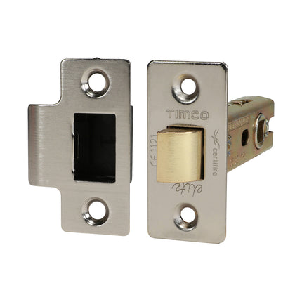 Timco Tubular Latch, Satin Nickel
