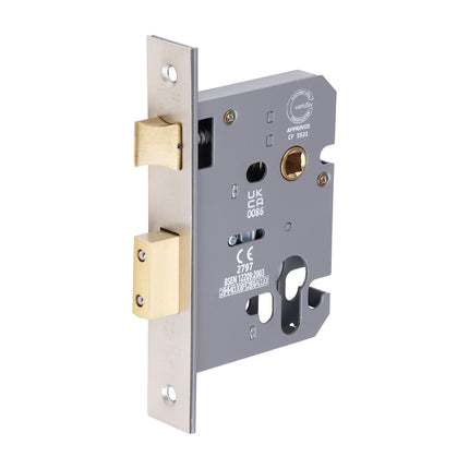 Timco Euro Sashlock, Satin Nickel