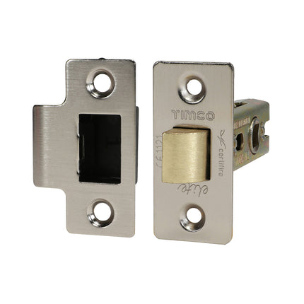Timco Tubular Latch, Satin Nickel