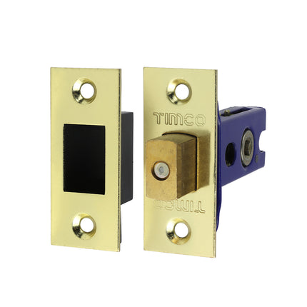 Timco Architectural Tubular Deadbolt Satin Nickel, Brass
