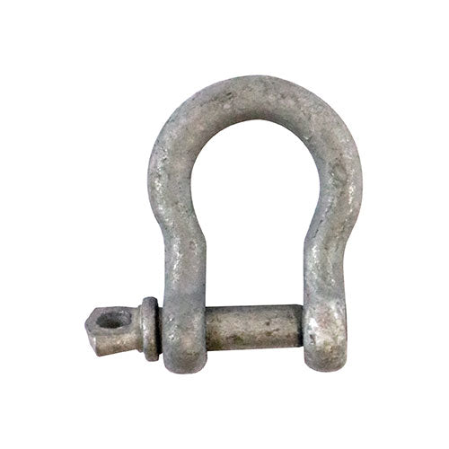 Timco Bow Shackles, Hot Dipped Galvanised Steel