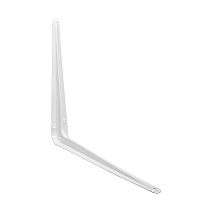 Timco London Pattern Shelf Bracket, White Steel