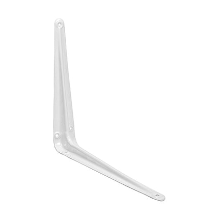 Timco London Pattern Shelf Bracket, White Steel