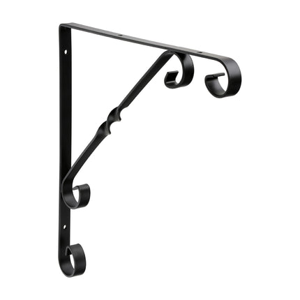 Timco Scroll Bracket, Black Steel, Lime