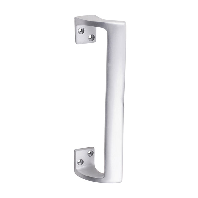 Timco Oval Grip Pull Handle, Satin Anodised Aluminium Lime