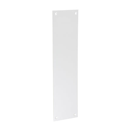 Timco Finger Plate, Satin Anodised Aluminium Lime