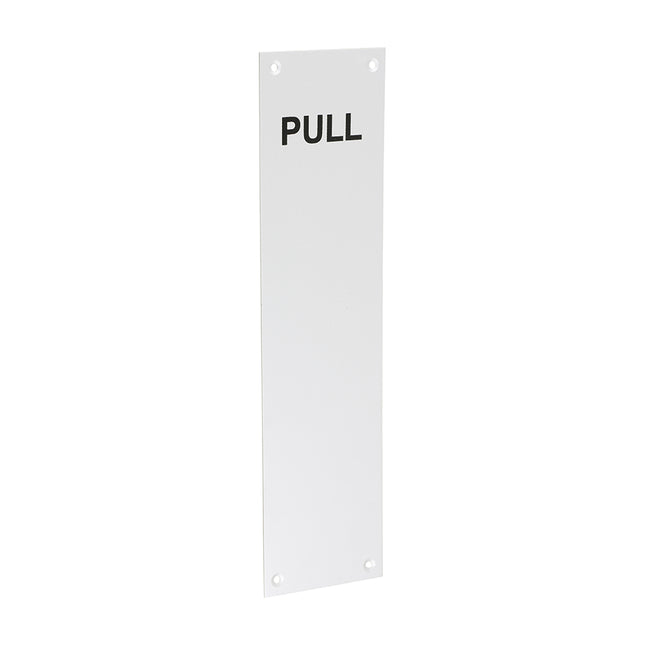 Timco Finger Plate Pull, Satin Anodised Aluminium Lime