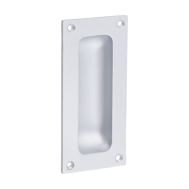 Timco Flush Pull, Satin Anodised Aluminium Lime