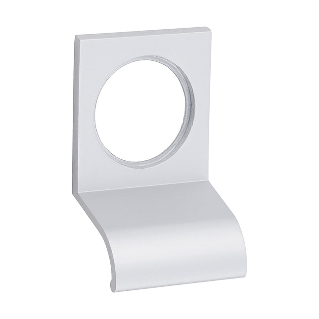 Timco Standard Cylinder Door Pull, Satin Anodised Aluminium Lime