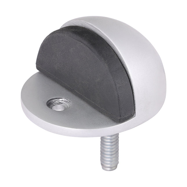Timco Oval Door Stop, Satin Anodised Aluminium Lime