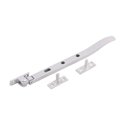 Timco Casement Stay, Satin Anodised Aluminium Lime