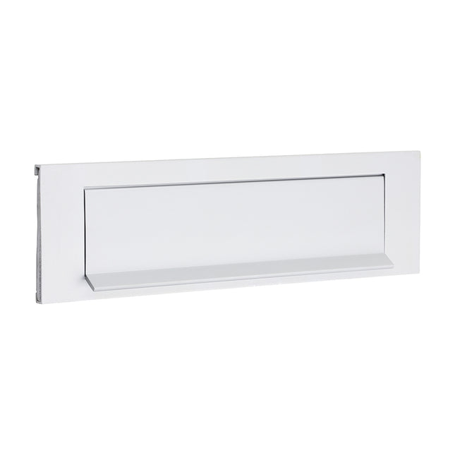 Timco Letter Plate, Satin Anodised Aluminium Lime