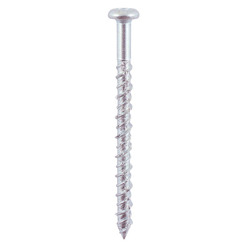Timco Masonry Screws, Tx, Pan, Zinc