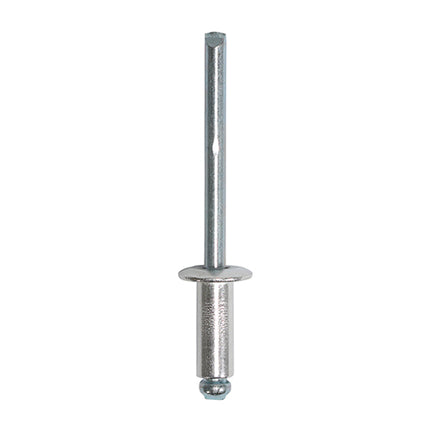 Timco Rivets, Dome Head, Aluminium Clear, Zinc