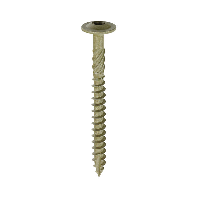 Timco Timber Frame Construction & Landscaping Screws Steel, Green, Lime, Ash