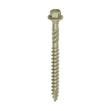 Timco Timber Frame Construction & Landscaping Screws Steel, Green, Lime, Ash