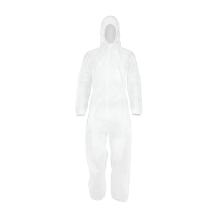 Timco General Purpose Coverall, White Polypropylene
