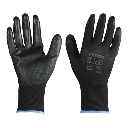 Timco Durable Grip Gloves Black