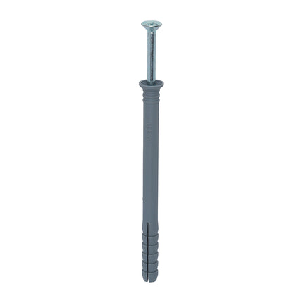 Timco Nylon Hammer Fixing, Pz, Zinc Steel
