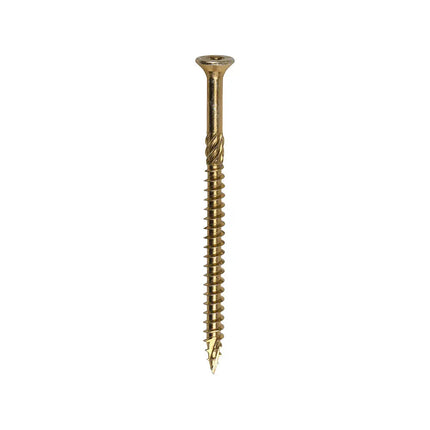 TIMCO C2 Clamp-Fix TX Double Countersunk Ribbed Woodscrews Twin-Cut Yellow 