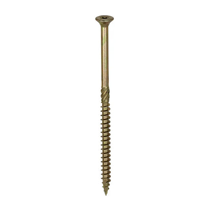 TIMCO C2 Clamp-Fix TX Double Countersunk Ribbed Woodscrews Twin-Cut Yellow 