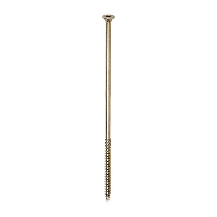 TIMCO C2 Clamp-Fix TX Double Countersunk Ribbed Woodscrews Twin-Cut Yellow 