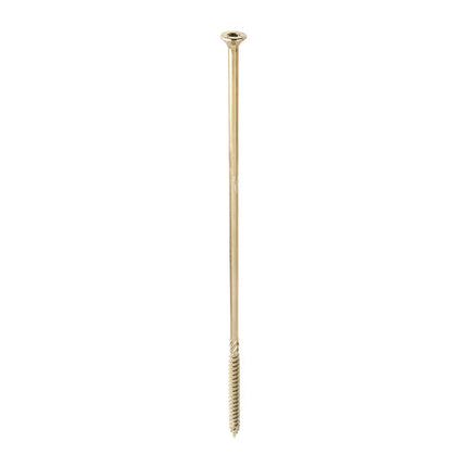 TIMCO C2 Clamp-Fix TX Double Countersunk Ribbed Woodscrews Twin-Cut Yellow 