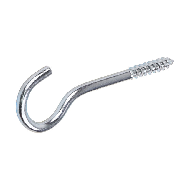 Timco Screw Hooks, Zinc Steel
