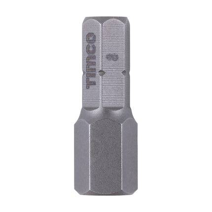 Timco S2 Driver Bits, Hx Steel, Grey