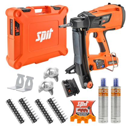 Spit PULSA 27E Starter Kit 3.0 - Electricians First Fix Nail Gun Kit