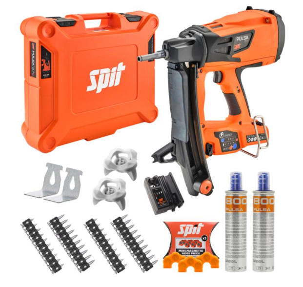 Spit PULSA 27E Starter Kit 3.0 - Electricians First Fix Nail Gun Kit