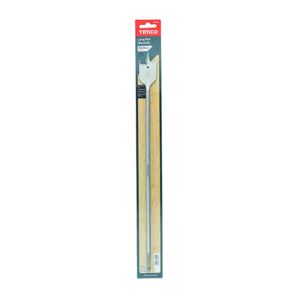 Timco Long Flat Wood Bit Steel