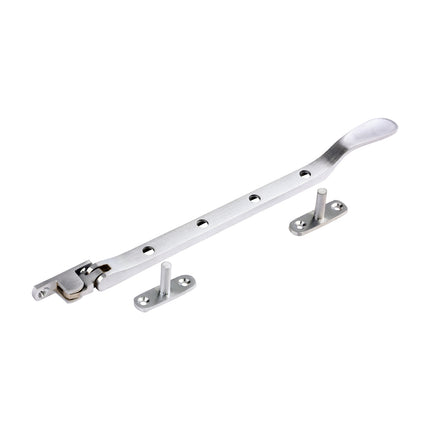 Timco Victorian Pattern Casement Stay Satin Chrome, Brass, Lime